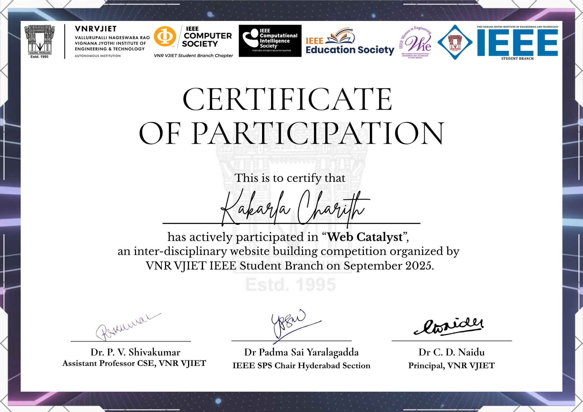 Webcatalyst Participation